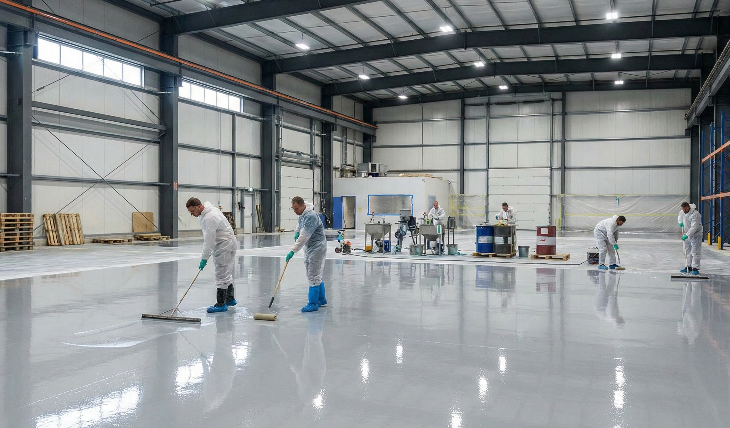 Piso Epóxico Industrial