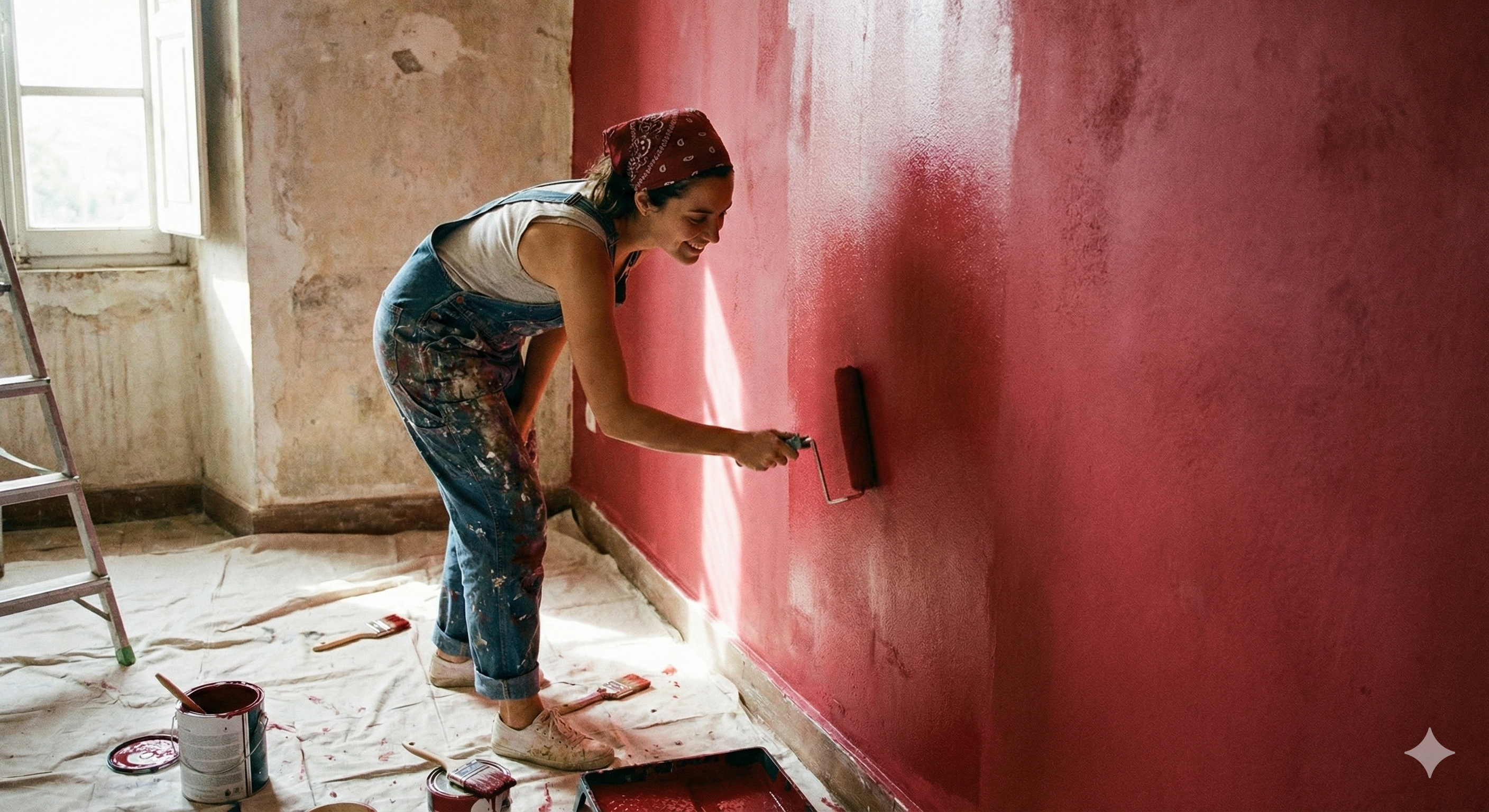 Pintando con Vinilos